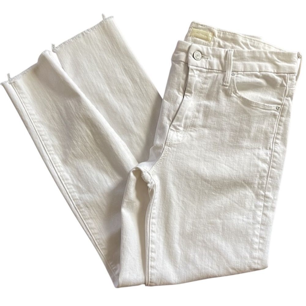 MOTHER High Waisted Looker Ankle Fray Size 29 - Picture 6 of 13
